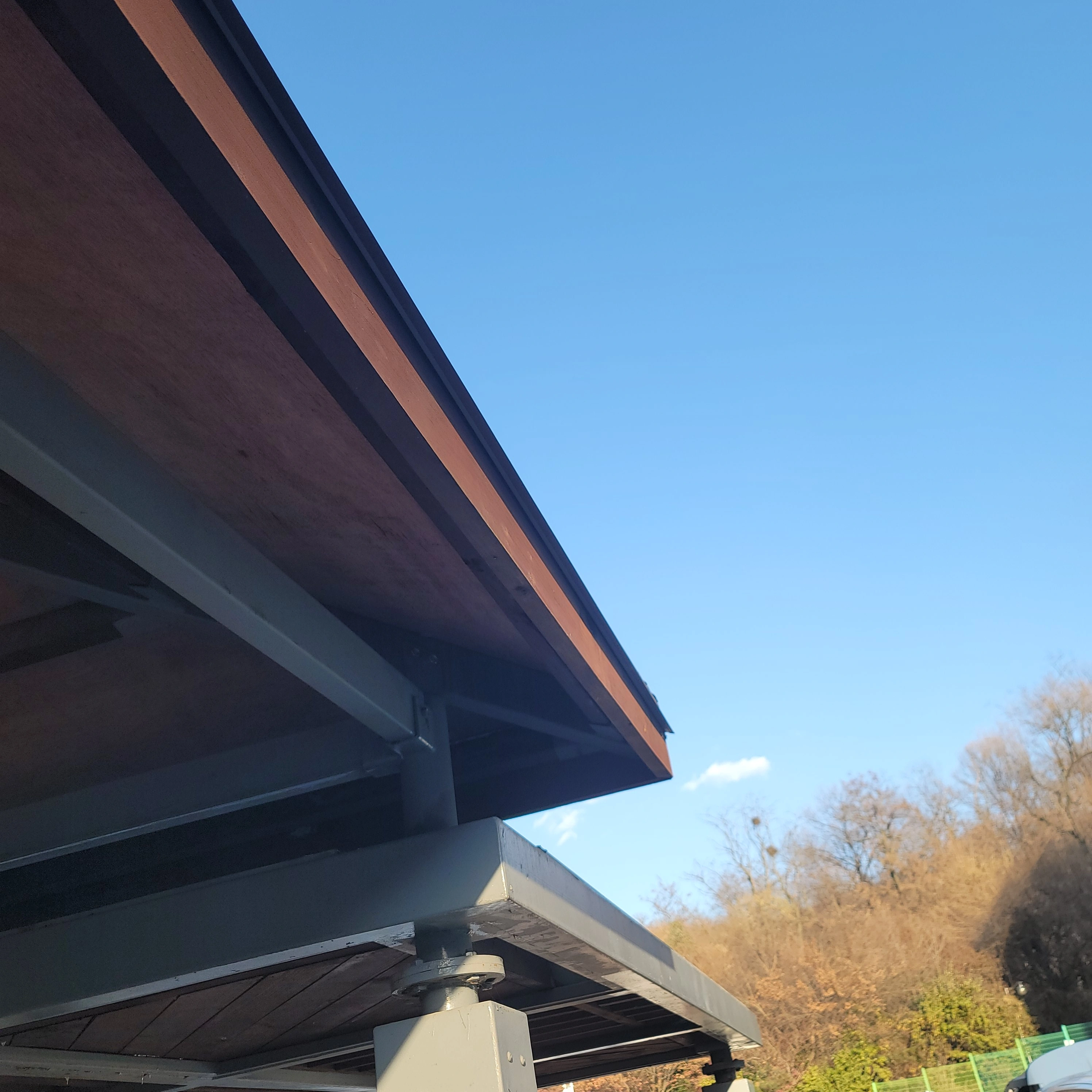 파고라지붕부분수리