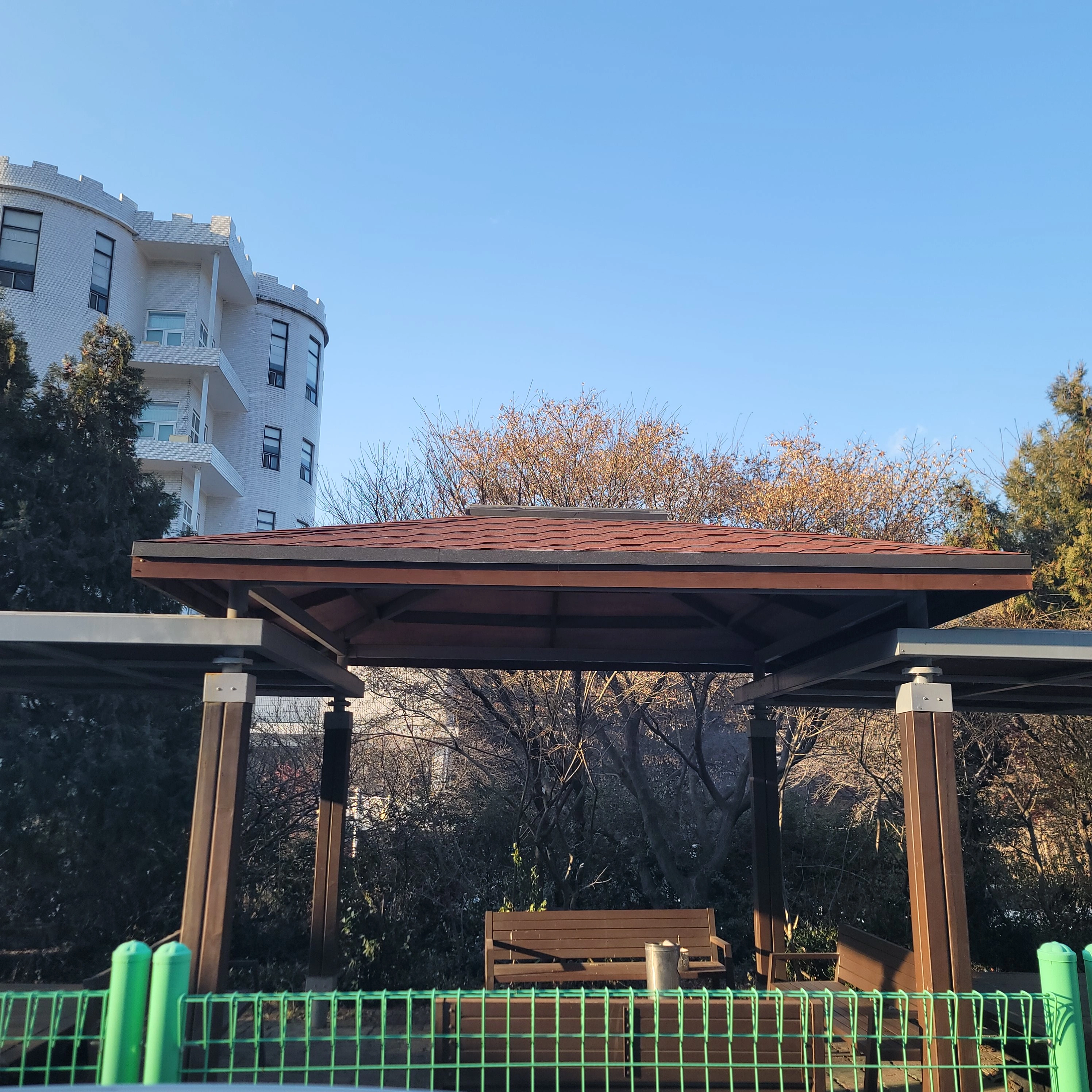 파고라 패널 교체